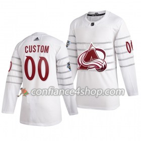Adidas Maillot de Hockey Colorado Avalanche Personnaliser Blanc 2020 NHL All-Star Authentic - Homme